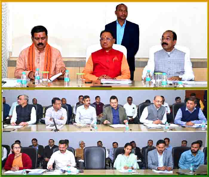 मुख्यमंत्री श्री विष्णु देव साय ने बैठक में स्वास्थ्य सेवाओं को मजबूत करने और जनता को गुणवत्तापूर्ण इलाज सुनिश्चित करने के लिए कई महत्वपूर्ण निर्णय लिए