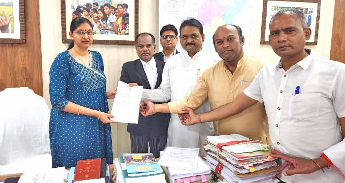 गृहमंत्री विजय शर्मा के खिलाफ कांग्रेस ने निर्वाचन आयोग से की शिकायत