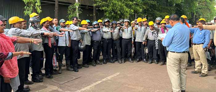 लोकसभा निर्वाचन-2024: जिले के औद्योगिक प्रतिष्ठानों/इकाईयों में मतदाता जागरूकता कार्यक्रम