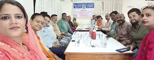 जर्नलिस्ट काउंसिल ऑफ इंडिया की दुर्ग में बैठक सम्पन्न