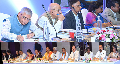 केंद्रीय वित्त आयोग के दल ने की पंचायत, नगरीय निकाय एवं राजनीतिक दलों के प्रतिनिधियों के साथ परिचर्चा