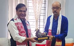 असम के मुख्यमंत्री ने छत्तीसगढ़ के नए राज्यपाल को गुवाहाटी में दी शुभकामनाएं