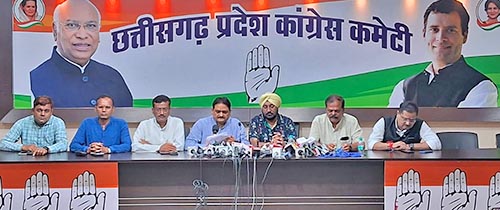 भिलाई में कांग्रेस कार्यकर्ता पर लाठीचार्ज की निंदा