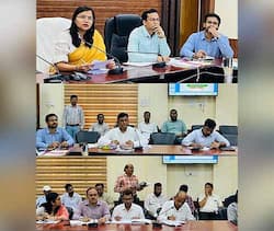 कलेक्टर सुश्री चौधरी ने नगरीय निकायों के अधिकारियों की ली समीक्षा बैठक