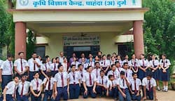 कृष्णा पब्लिक स्कूल के बच्चों ने किया कृषि विज्ञान केन्द्र पाहंदा (अ) का भ्रमण